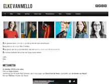 Tablet Screenshot of elkevanmello.com